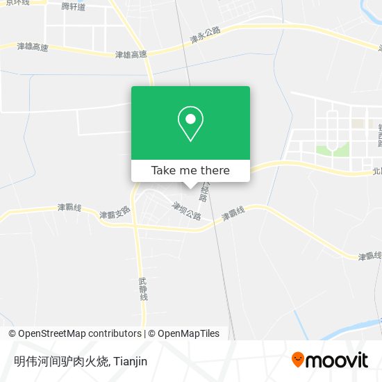 明伟河间驴肉火烧 map