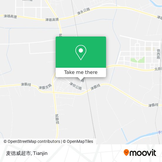 麦德威超市 map