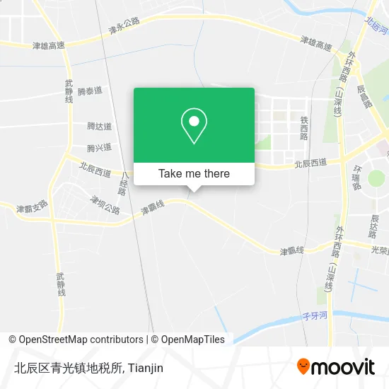 北辰区青光镇地税所 map