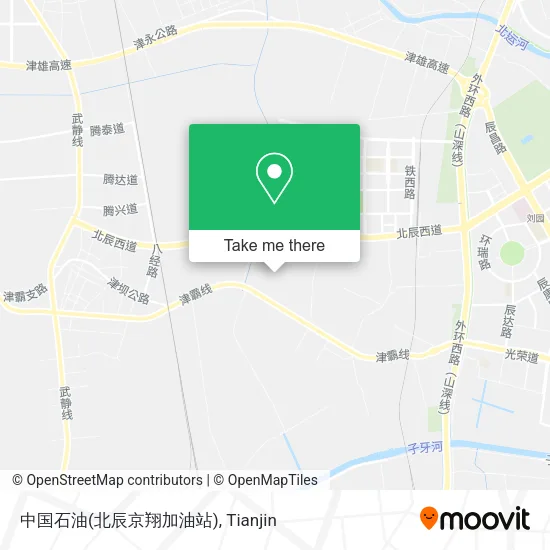 中国石油(北辰京翔加油站) map