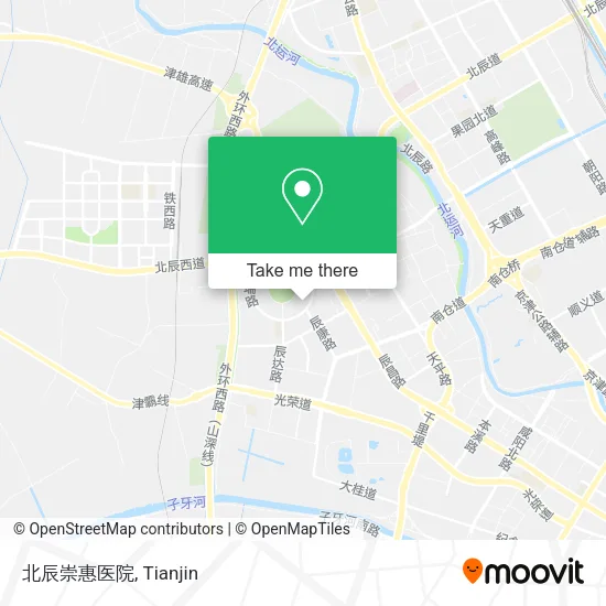 北辰崇惠医院 map