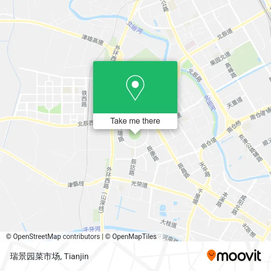 瑞景园菜市场 map