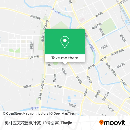 奥林匹克花园枫叶苑-10号公寓 map