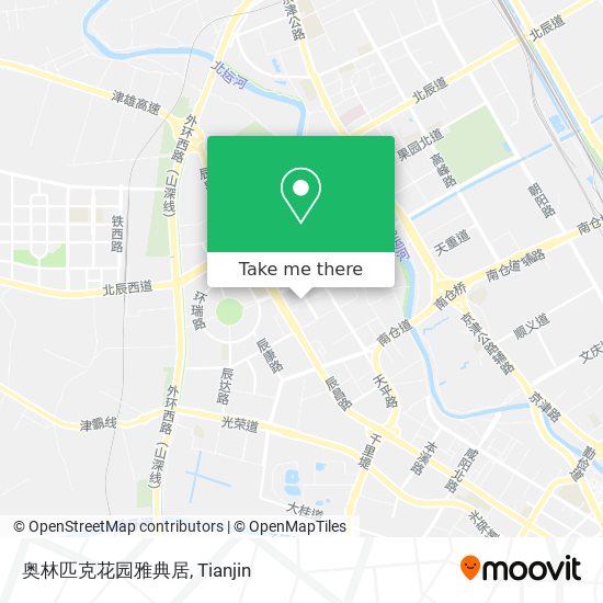 奥林匹克花园雅典居 map