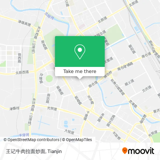 王记牛肉拉面炒面 map