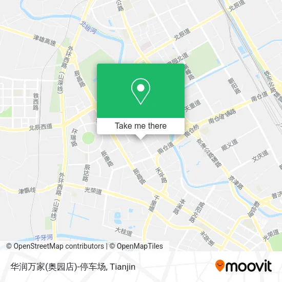 华润万家(奥园店)-停车场 map