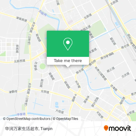 华润万家生活超市 map