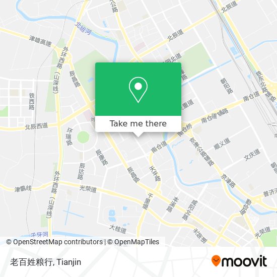 老百姓粮行 map