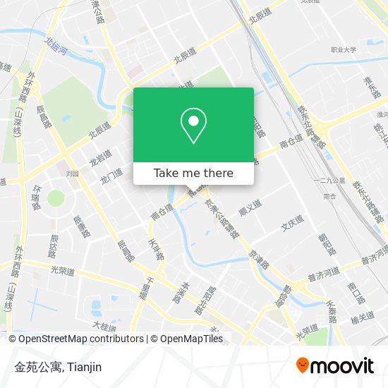 金苑公寓 map