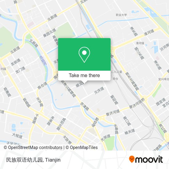民族双语幼儿园 map
