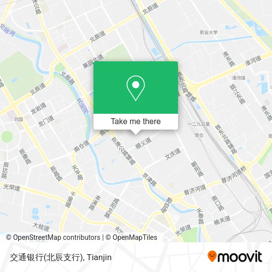 交通银行(北辰支行) map