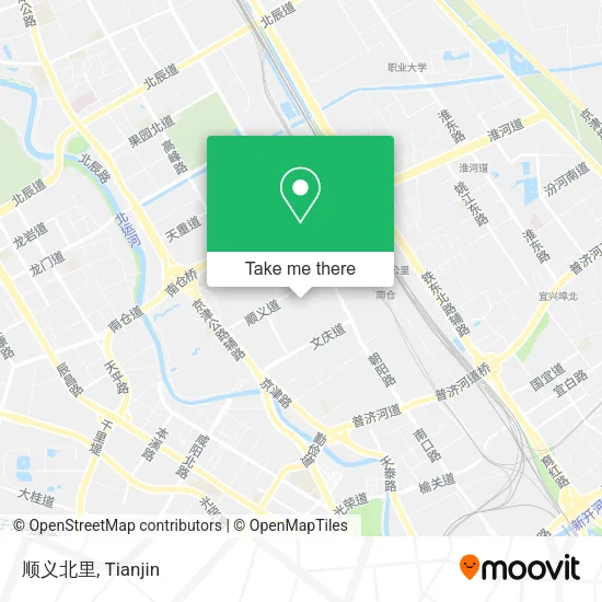 顺义北里 map