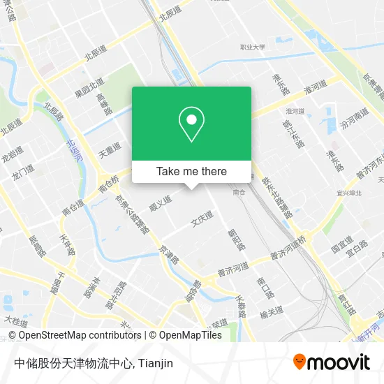 中储股份天津物流中心 map