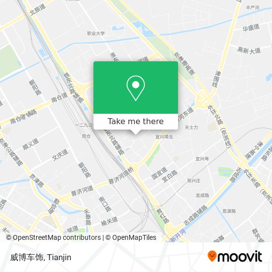 威博车饰 map