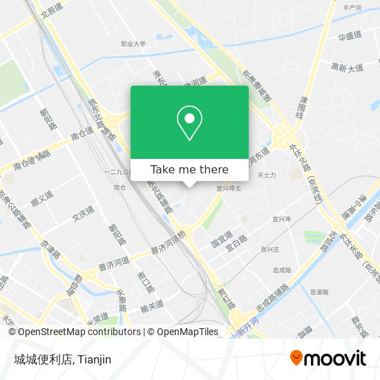 城城便利店 map