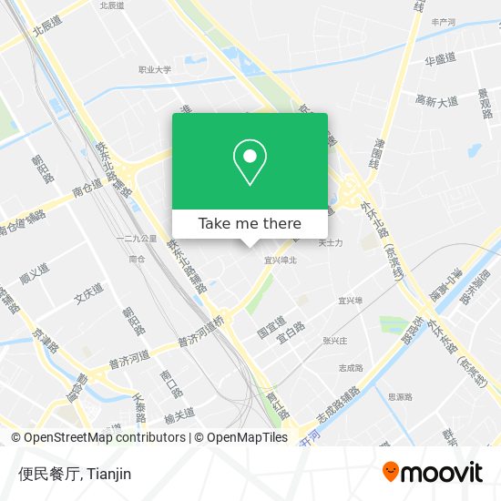 便民餐厅 map