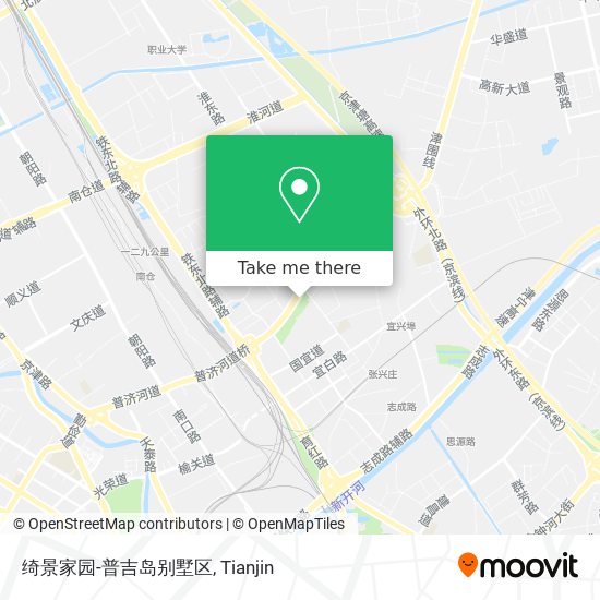 绮景家园-普吉岛别墅区 map