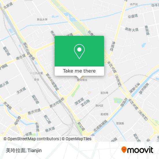 美玲拉面 map