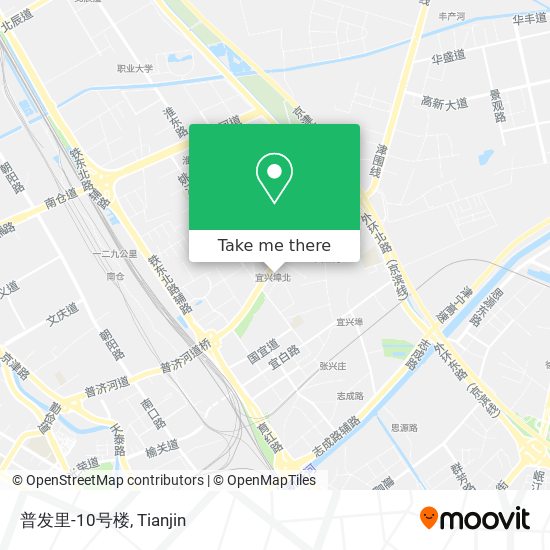 普发里-10号楼 map