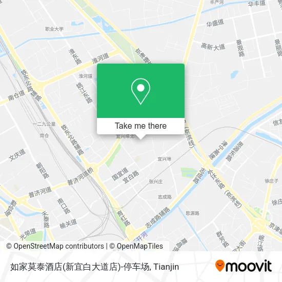 如家莫泰酒店(新宜白大道店)-停车场 map