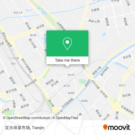 宜兴埠菜市场 map