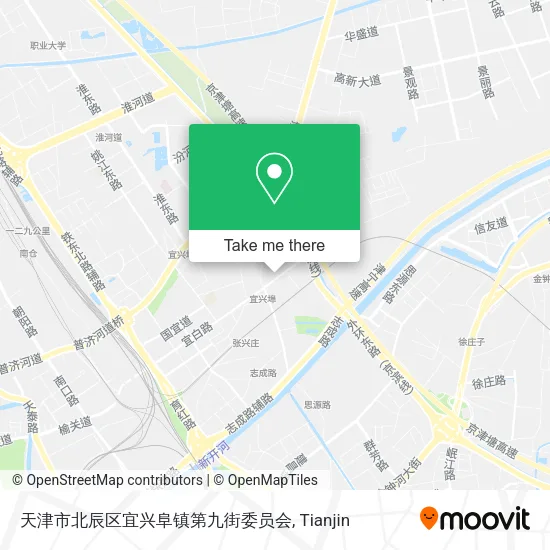天津市北辰区宜兴阜镇第九街委员会 map