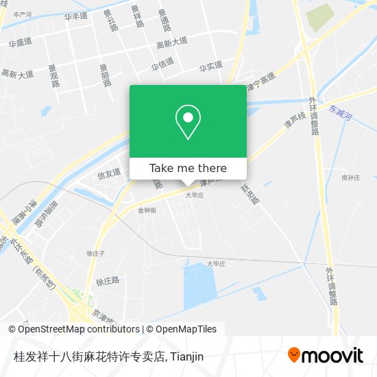 桂发祥十八街麻花特许专卖店 map