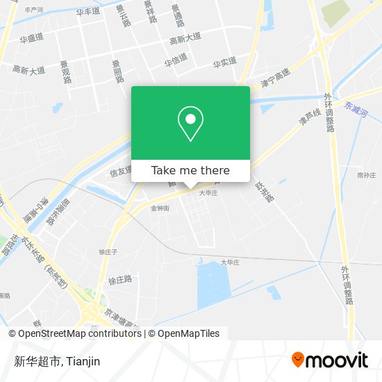 新华超市 map