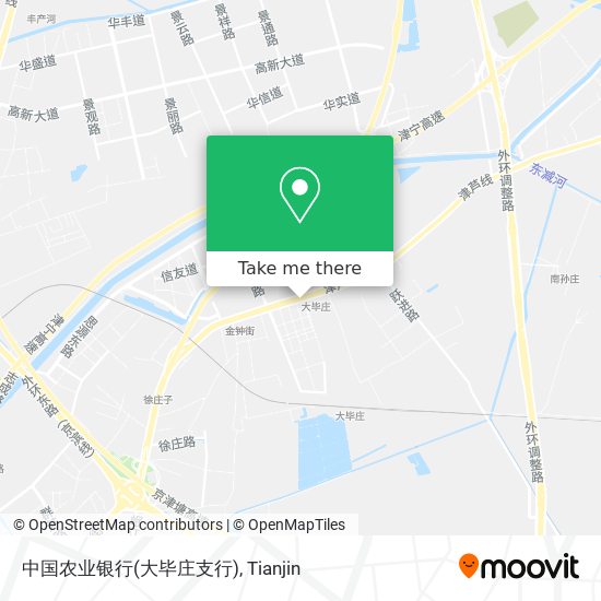 中国农业银行(大毕庄支行) map