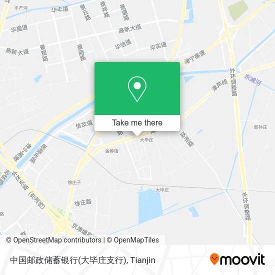 中国邮政储蓄银行(大毕庄支行) map