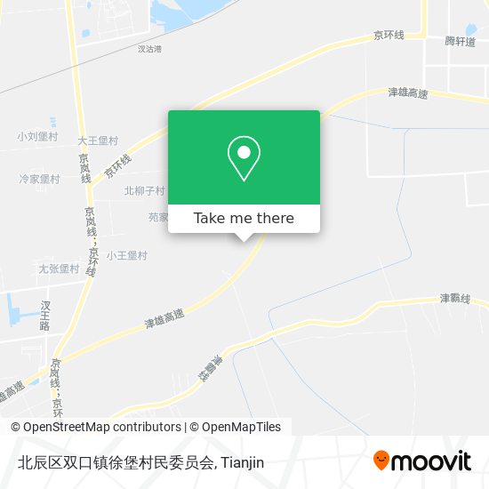 北辰区双口镇徐堡村民委员会 map