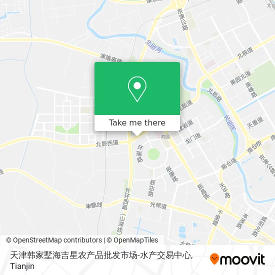 天津韩家墅海吉星农产品批发市场-水产交易中心 map