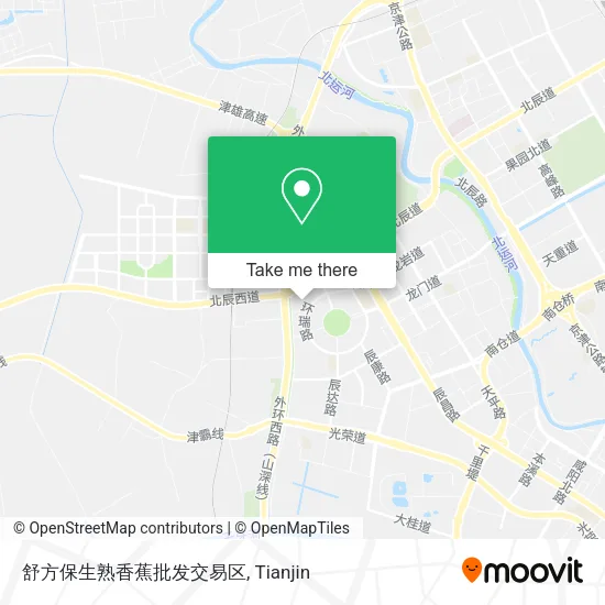 舒方保生熟香蕉批发交易区 map