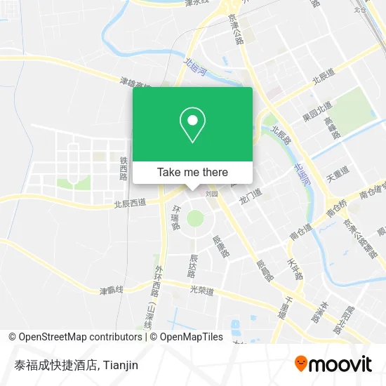 泰福成快捷酒店 map