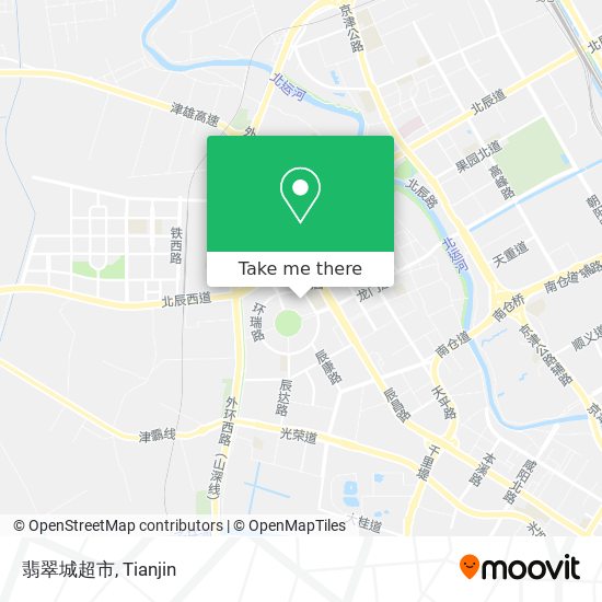 翡翠城超市 map