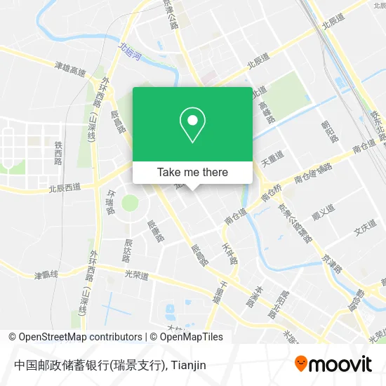中国邮政储蓄银行(瑞景支行) map