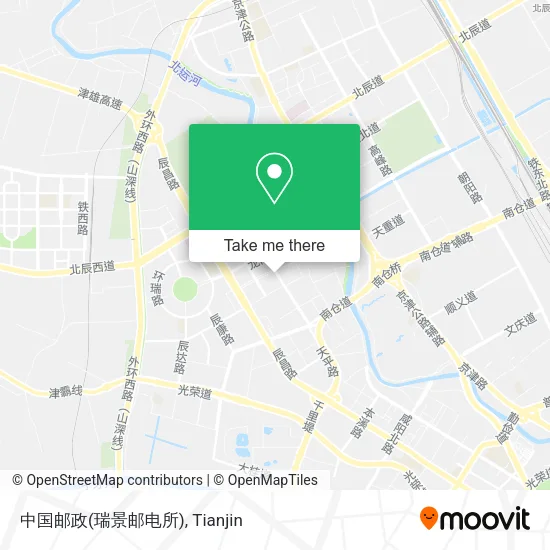 中国邮政(瑞景邮电所) map