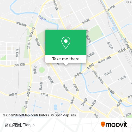 富山花园 map