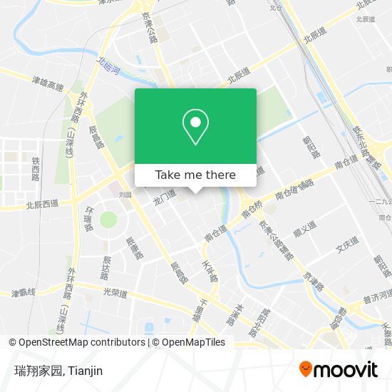 瑞翔家园 map