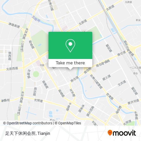足天下休闲会所 map