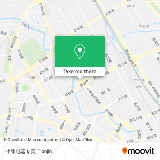 小张电器专卖 map