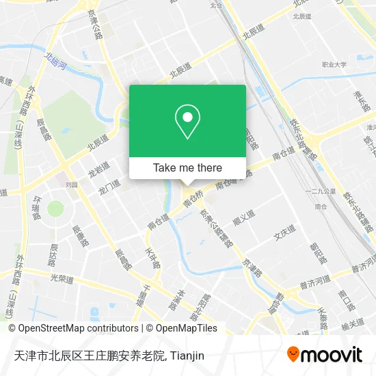 天津市北辰区王庄鹏安养老院 map
