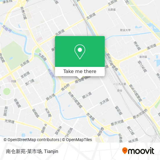 南仓新苑-菜市场 map
