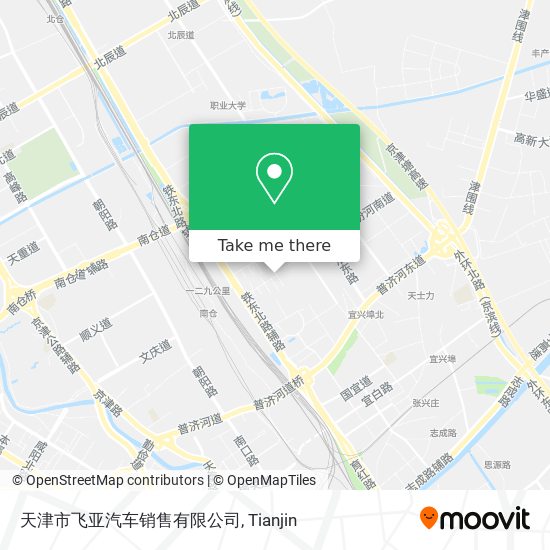 天津市飞亚汽车销售有限公司 map