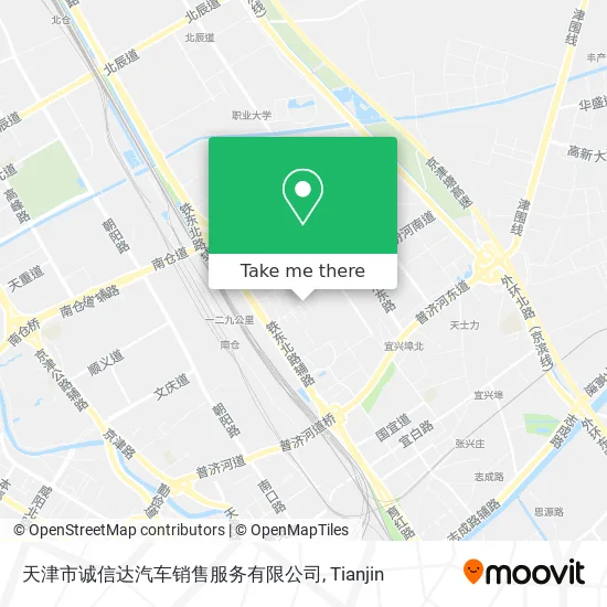 天津市诚信达汽车销售服务有限公司 map