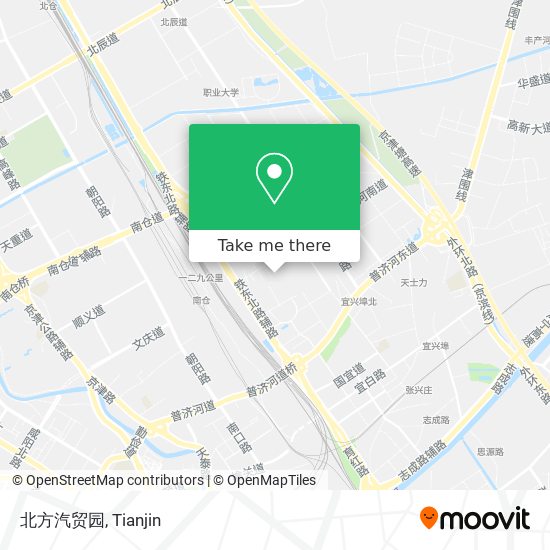 北方汽贸园 map