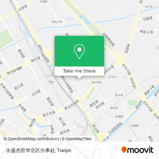 永盛杰驻华北区办事处 map