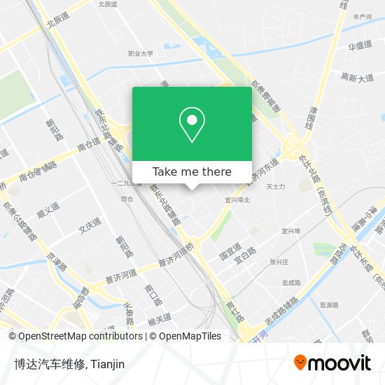 博达汽车维修 map