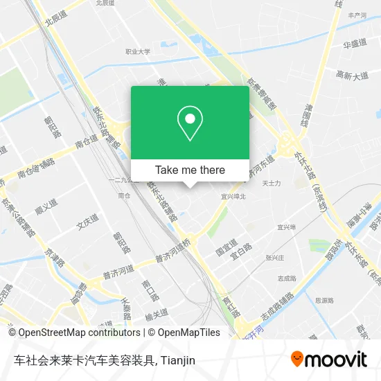车社会来莱卡汽车美容装具 map
