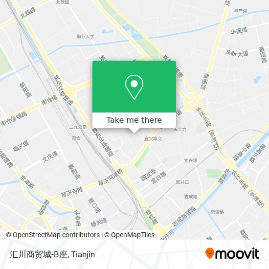 汇川商贸城-B座 map